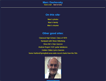 Tablet Screenshot of marcdashevsky.com